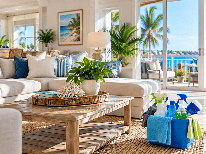 Vacation rental and Airbnb cleaning service in Florida